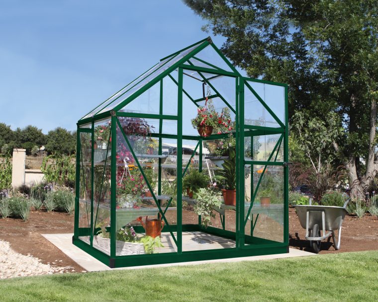 Serre De Jardin Verte Harmony 2.3 M², Aluminium Et Polycarbonate, Palram à Leroy Merlin Serre De Jardin