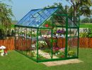 Serre De Jardin Verte Harmony 5.6 M², Aluminium Et Polycarbonate, Palram destiné Leroy Merlin Serre De Jardin