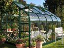 Serre En Verre Trempé Supreme Vert 8.1 M² - Halls concernant Serre Rigide Jardin