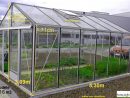 Serre Jardin Horticole, 16 M2, En Verre Trempé, Aluminium, Serre Euro Maxi,  Achat dedans Serre De Jardin Polycarbonate Pas Cher