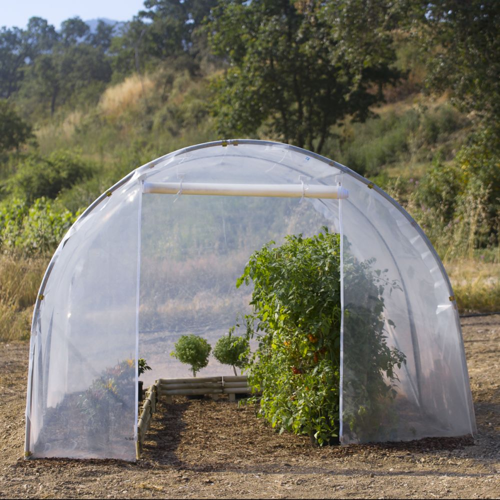 Serre Tunnel Maraichère 12 M² - Richel avec Serre De Jardin 12M2