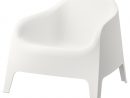 Skarpö Fauteuil, Extérieur - Blanc destiné Chaises De Jardin Ikea