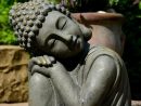 Statue Bouddha Jardin Décoration Zen 43 Cm serapportantà Bouddha Pour Jardin Zen