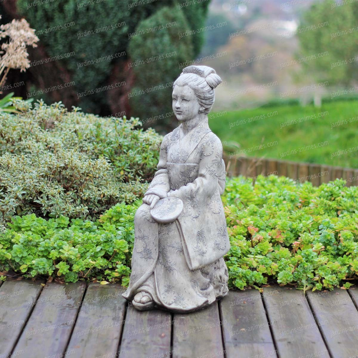 Statuette Lézard En Fonte Pour Maison Ou Jardin Décoration D ... serapportantà Statuette De Jardin