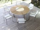 Table Contemporaine / De Jardin / Ovale / Ronde - Ozn 240 By ... encequiconcerne Table De Jardin En Ceramique Ronde