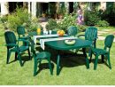 Table Corfu Vert destiné Table Et Chaise De Jardin En Plastique