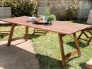 Table De Jardin 10 Personnes Acacia 220X90 Summer pour Table De Jardin 10 Personnes