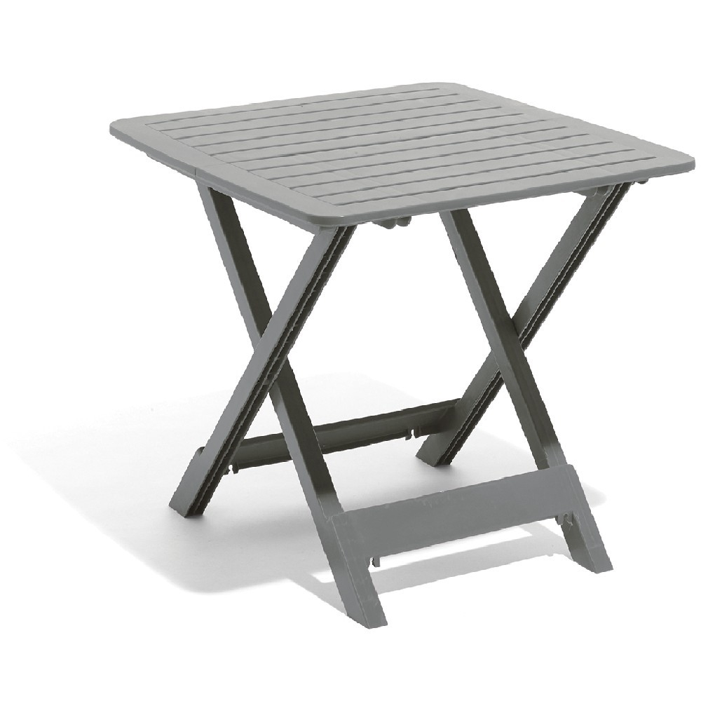 Table De Jardin 2 Personnes Pliante Plastique Gris tout Table De Jardin En Bois Pliante Pas Cher