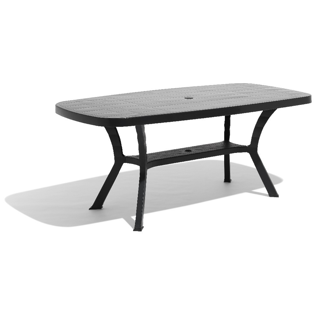 Table De Jardin Rectangulaire 6 Personnes Gris avec Table De Jardin Grise