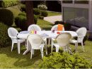 Table De Jardin Vega 220 Cm pour Table Et Chaise De Jardin Grosfillex