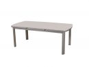 Table Extensible De Jardin En Aluminium Muscade Lin - Les ... destiné Vente Privee Table De Jardin