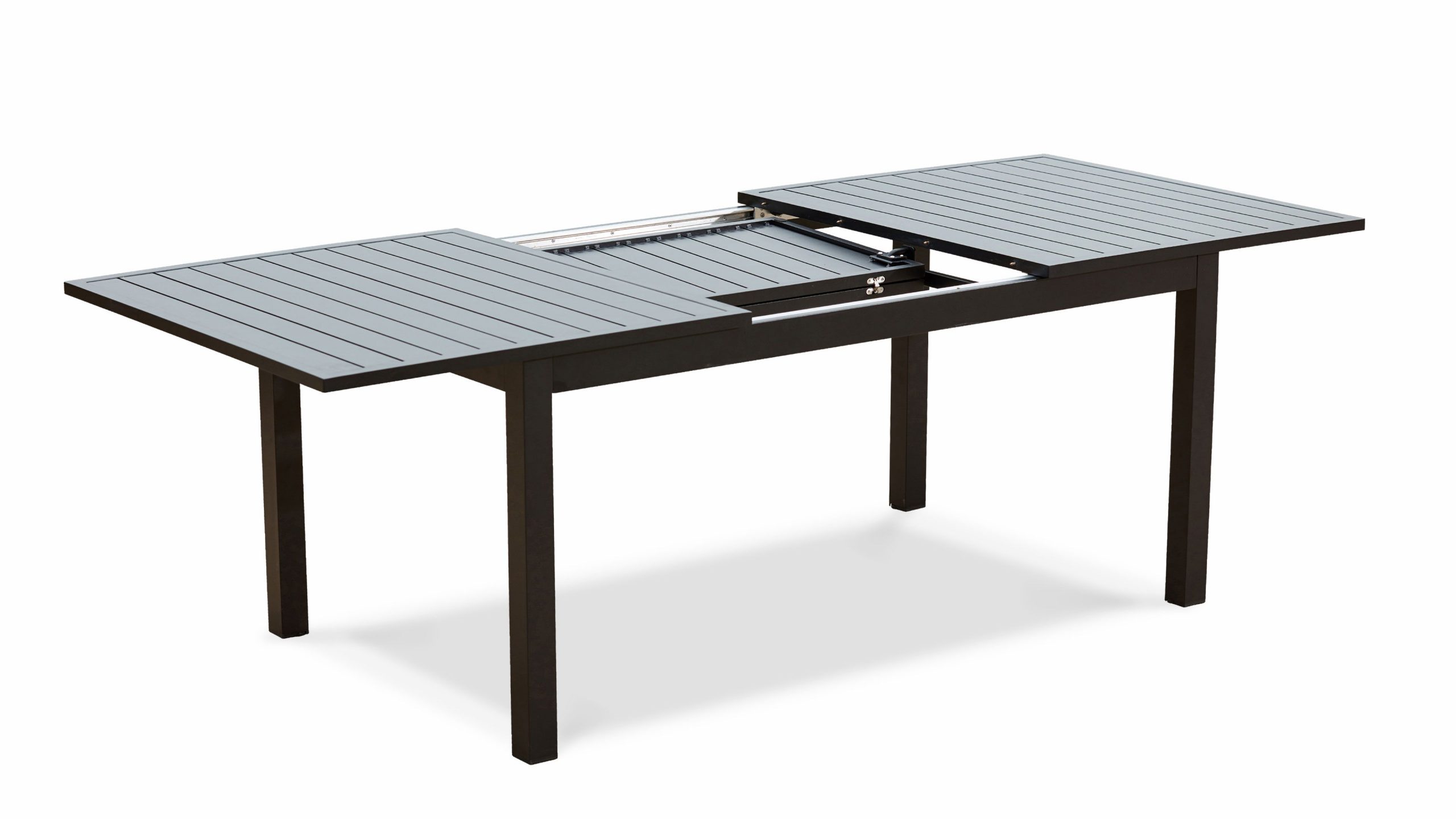 Table Jardin Extensible Rallonge 174/238 Cm Aluminium concernant Table Jardin Pas Chere