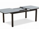 Table Jardin Extensible Rallonge 174/238 Cm Aluminium encequiconcerne Table De Jardin En Aluminium Avec Rallonge