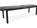 Table Jardin Extensible Rallonge Aluminium 256/320Cm 12 Places concernant Salon De Jardin En Aluminium Avec Rallonge