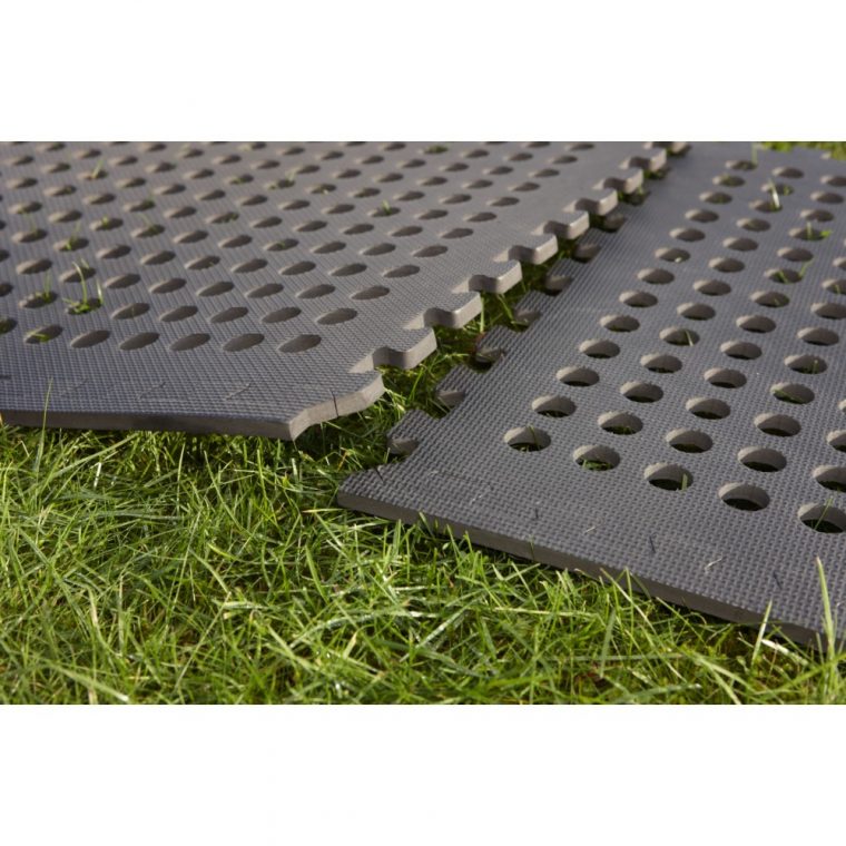 Tapis Caillebotis Extérieur Mottez 61 X 61 Cm tout Caillebotis Pour Jardin