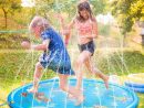 Tapis De Jeu De Jet Et D'éclaboussure D'eau, Piscine Pour ... pour Jeux D Eau Jardin