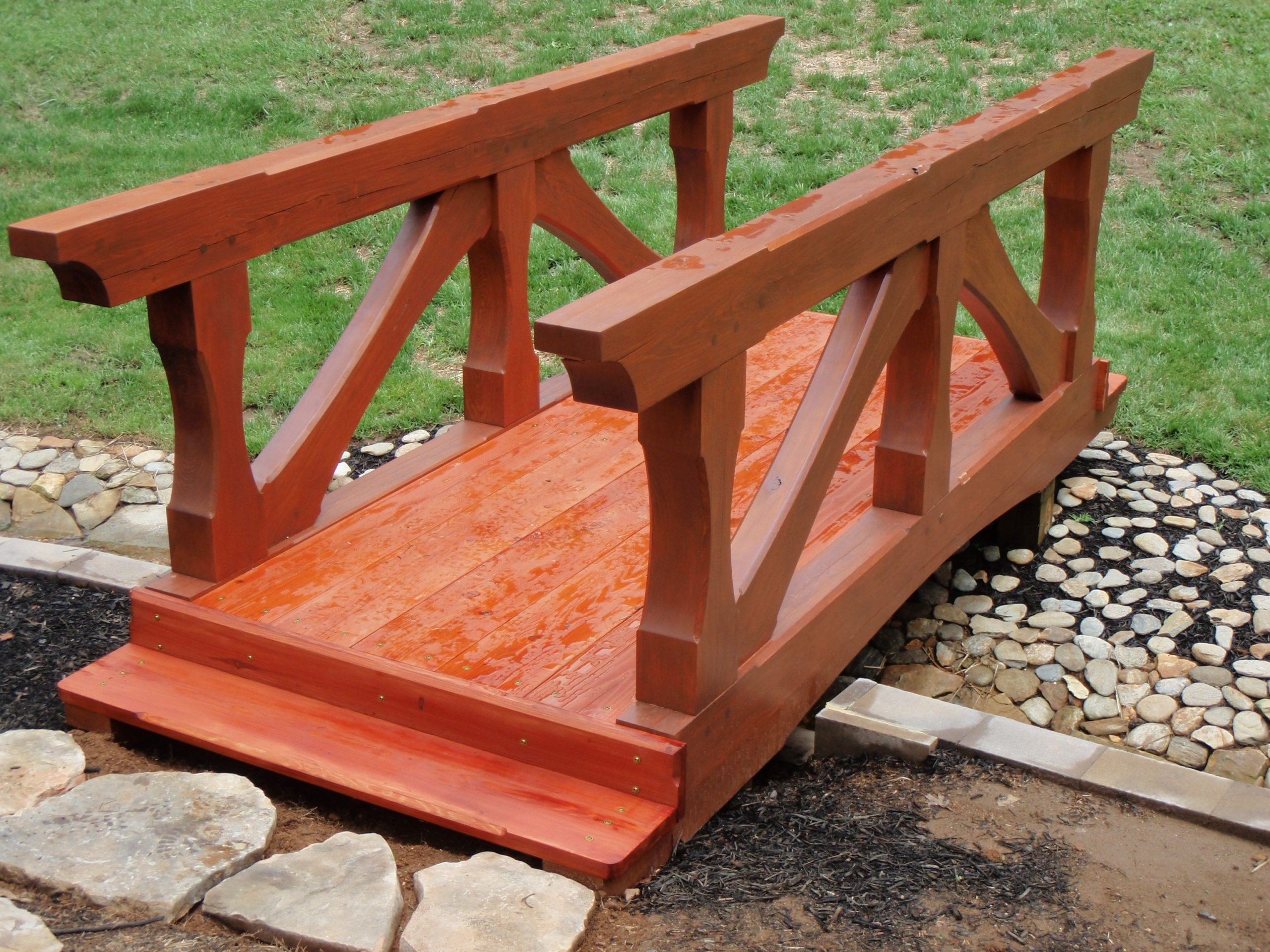 Timber Frame Foot Bridge | Pont pour Pont En Bois Pour Jardin