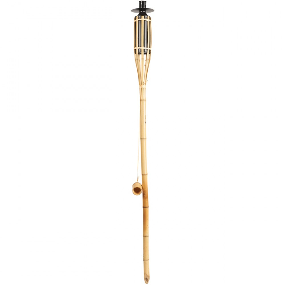 Torche Bambou Anti Moustique concernant Torches De Jardin