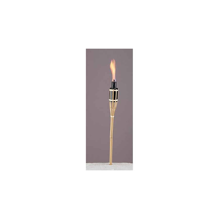 Torche De Jardin À Planter Bambou Huile Essence 60Cm à Torches De Jardin