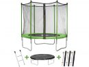 Trampoline &quot; Yoopi &quot; - Ø 3.05 M - Avec Filet + Échelle + ... avec Trampoline Habitat Et Jardin