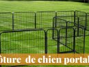 Trouver La Meilleure Clôture Anti Fugue Portable Pour Chien ... à Barriere Jardin Pour Chien