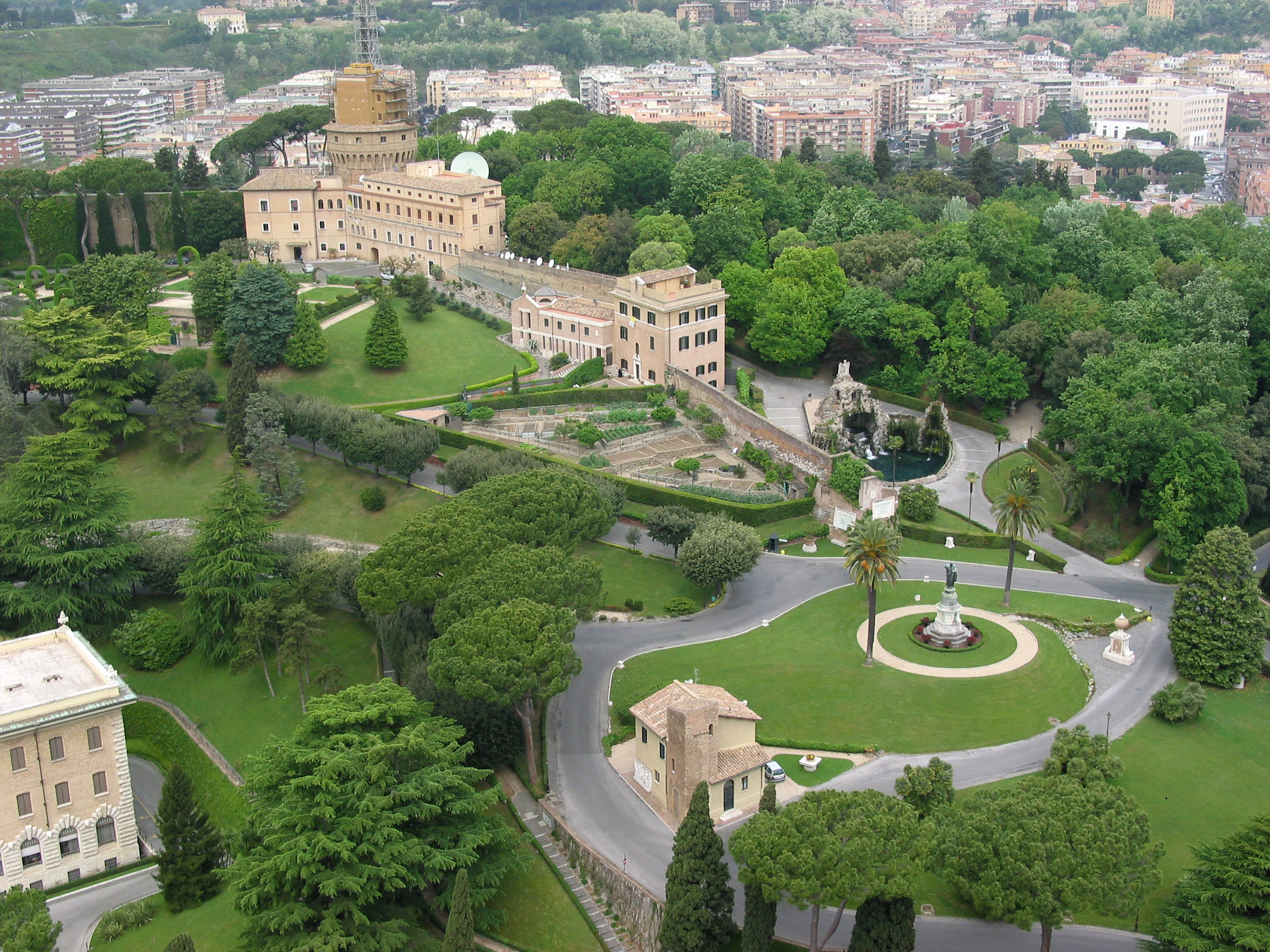 Vatican Gardens On Freemages pour Jardin Du Vatican