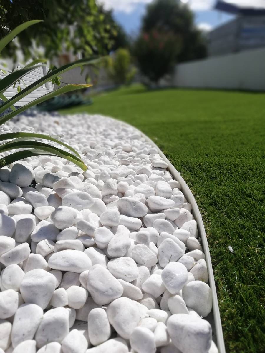 Vente Galets Blanc Pur 12/20 Ou 40/60 - Vente Et Pose De ... à Galet Blanc Jardin