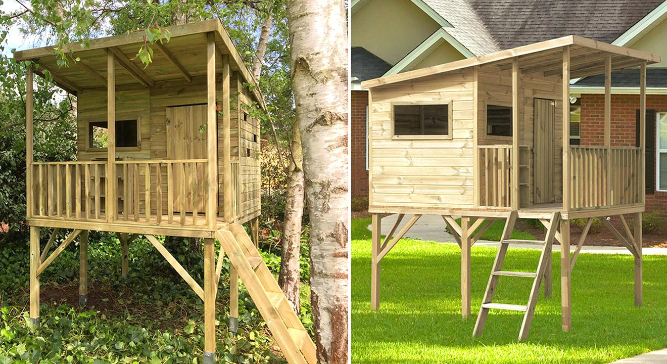Cabane Bois D'occasion | Plus Que 2 À -70% pour Cabane En Bois Occasion