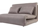 Chauffeuse Convertible 2 Places Design Taupe Sleeper ... pour Chauffeuse Ikea
