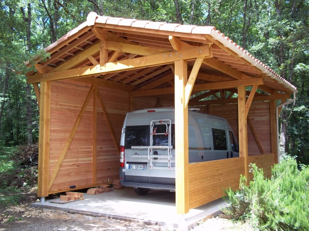 Image Result For Plan Carport Bois Pour Camping Car | Abri ... avec Plan Pour Construire Un Abri Pour Camping Car