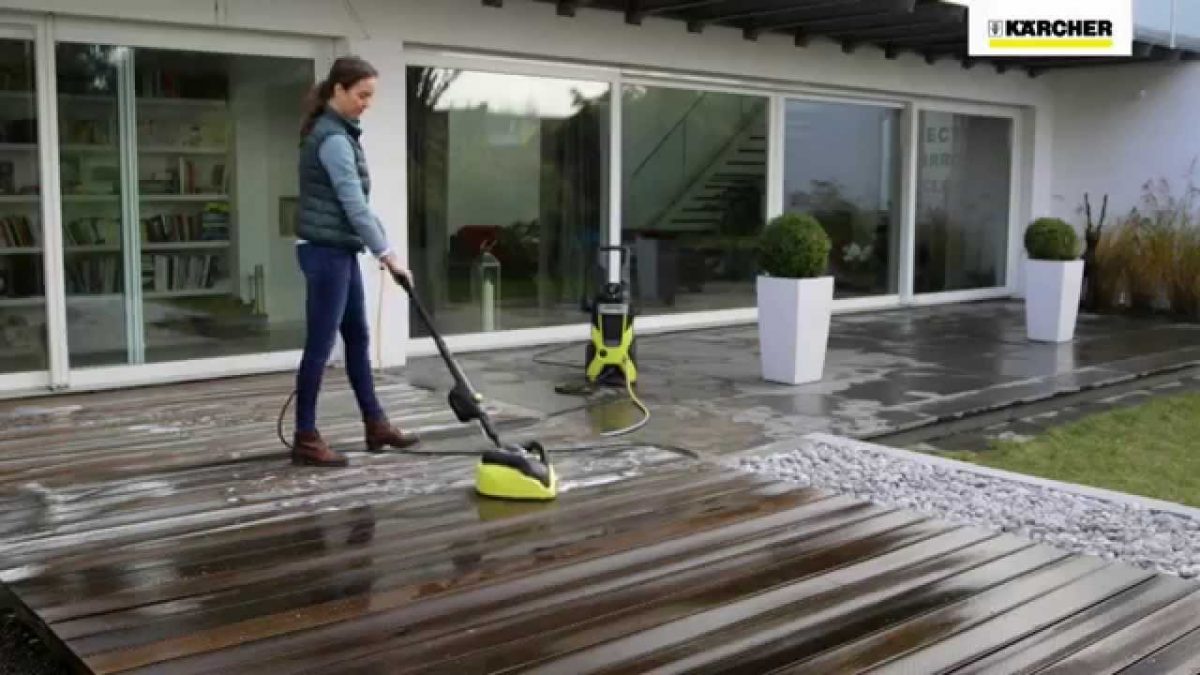 Kärcher Nettoyeur De Terrasses T Racer 550 serapportantà Nettoyage