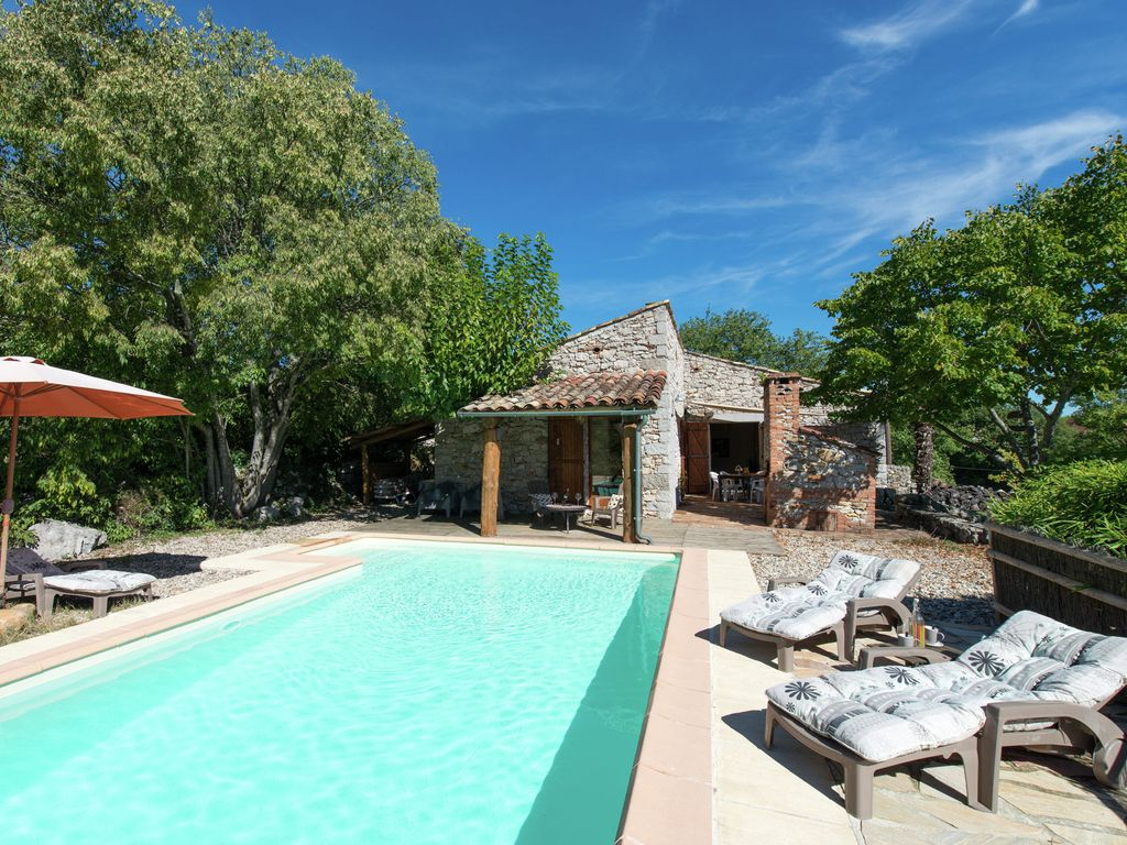 Maison De Vacances À SaintAlbanAuriolles Avec Piscine SaintAlban