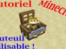 Tutoriel : Un Fauteuil Utilisable Dans Minecraft ! serapportantà Fauteuil Minecraft