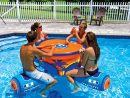 Wow Aqua Floating Table &amp; Bar Gets You Sedentary This Summer ... dedans Bouée Piscine Originale