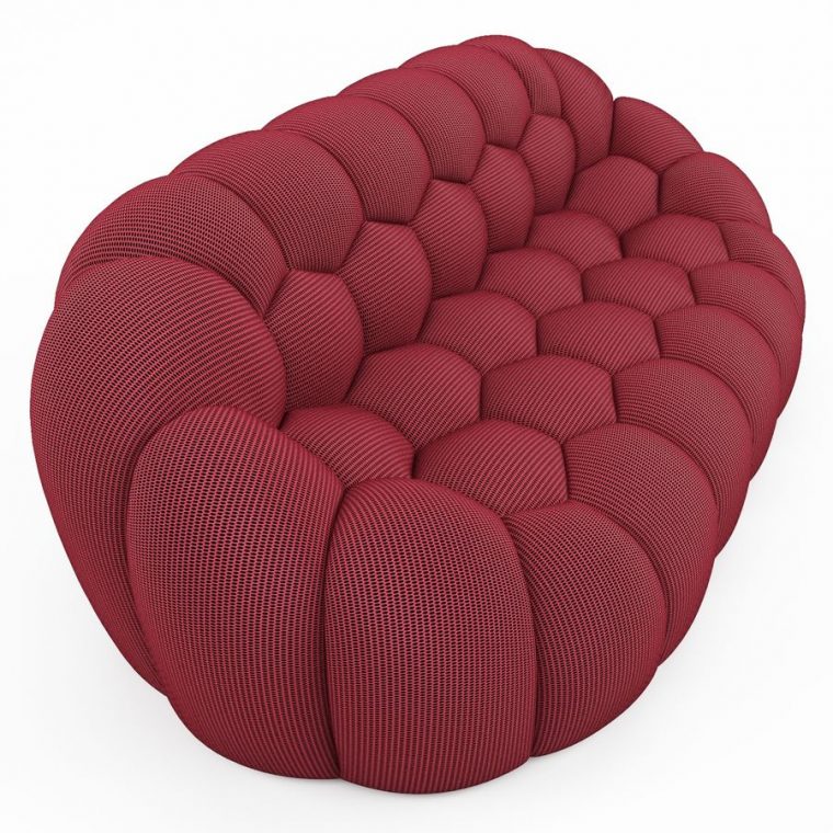 Bubble Canapé Roche Bobois Modèle 3D $15 - .Obj .Max - Free3D destiné Pouf Roche Bobois Bubble