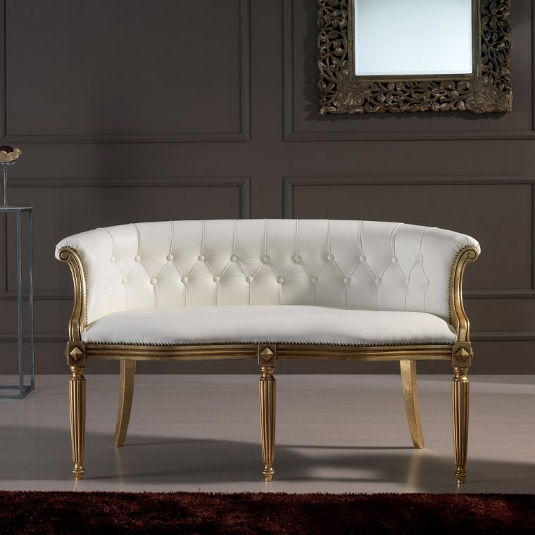 Canapé 2 Places En Cuir Blanc Classique, Fait En Italie, Casanova tout Casanova Canapé Italien Canapé 2 Places En Cuir Blanc Classique, Fait En Italie, Casanova tout Casanova Canapé Italien