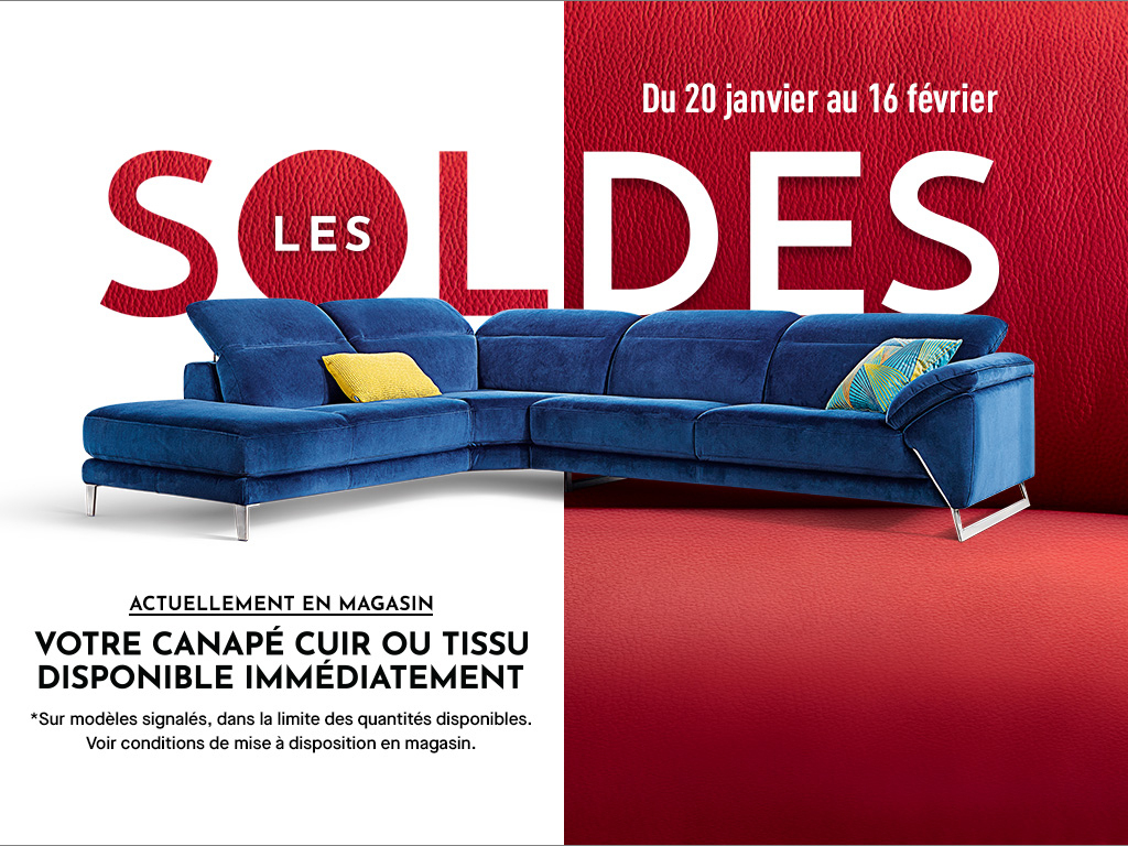 Canapé Cuir, Canapé D'Angle, Fauteuil Relaxation - Cuir Center avec Conforama Blois Convertible 1 Place