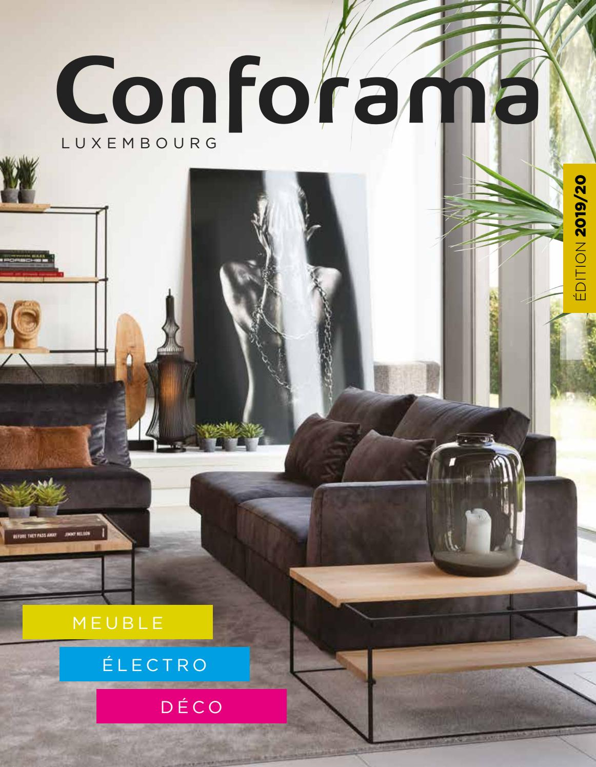 Doc Annuel 2019/20 By Conforama Luxembourg - Issuu pour Lit Releveur Conforama