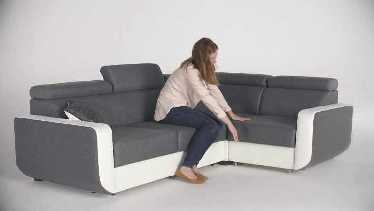 Dustin - Canapé D'Angle Réversible - 4 Places - Convertible ... concernant Conforama Blois Convertible 1 Place Dustin - Canapé D'Angle Réversible - 4 Places - Convertible ... concernant Conforama Blois Convertible 1 Place