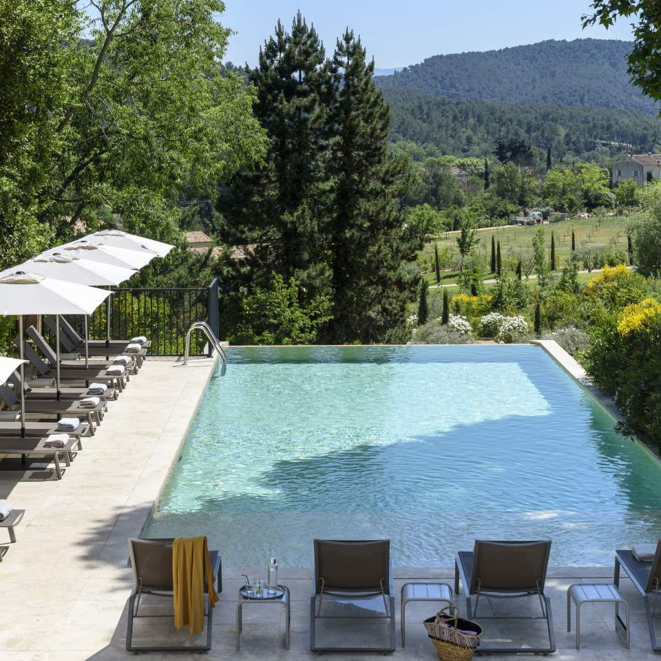 ⇒ Les Lodges Sainte Victoire - Hotel Spa Aix En Provence ... avec Hotel Aix En Provence Piscine