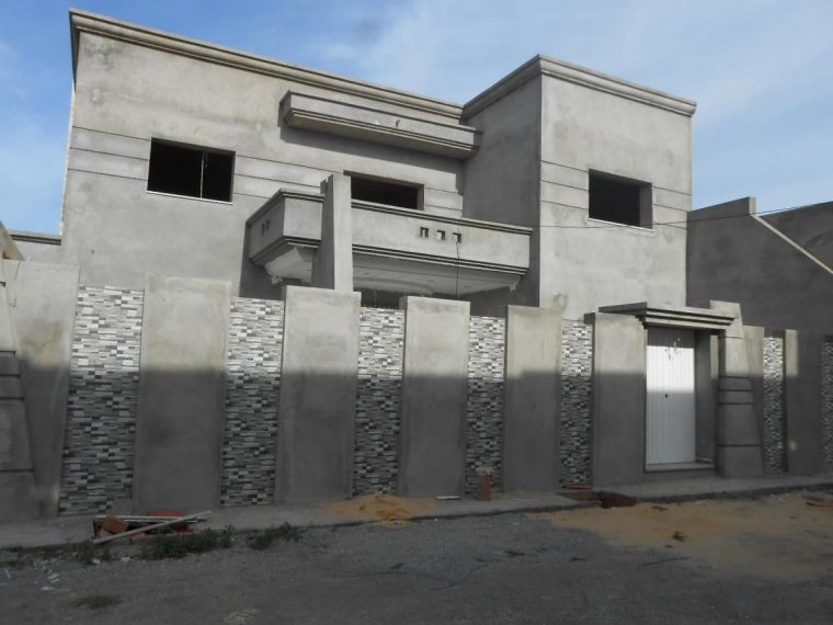 Façade Maison Tunisie Decoration Exterieur Facade Maison ... encequiconcerne Decoration Cloture Exterieur Maison En Tunisie