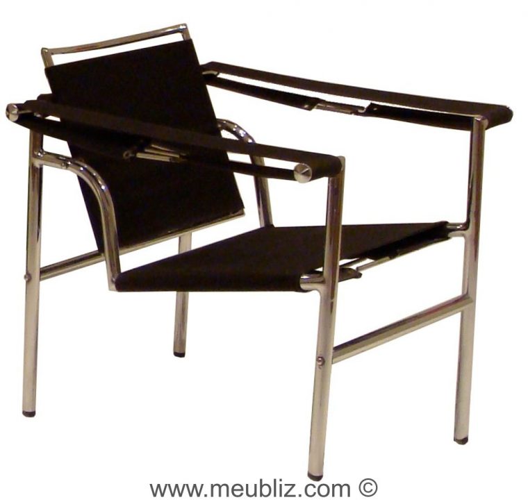 Fauteuil Lc1 À Dossier Basculant, Modèle B301 De Le ... serapportantà Fauteuil A Dossier Basculant Le Corbusier
