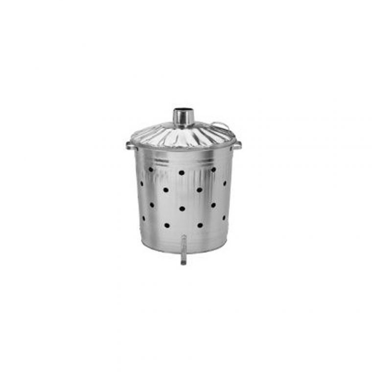 Incinérateur Galvanisé Revex serapportantà Incinerateur De Jardin Brico Depot