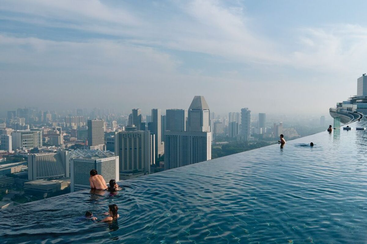 La Piscine Infinie Ou &quot;Infinity Pool&quot; : Une Piscine Qui ... pour Piscine Singapour