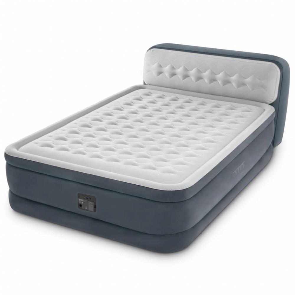 Matelas Gonflable Dura-Beam Deluxe Ultra Plush Headboard 86 Cm tout Canapé Lit Gonflable Gifi