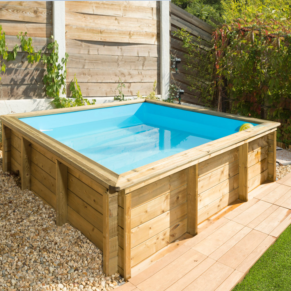 Piscine Bois En Kit Pas Cher, Nos Offres Au Meilleur Prix ... concernant Solde Piscine Bois