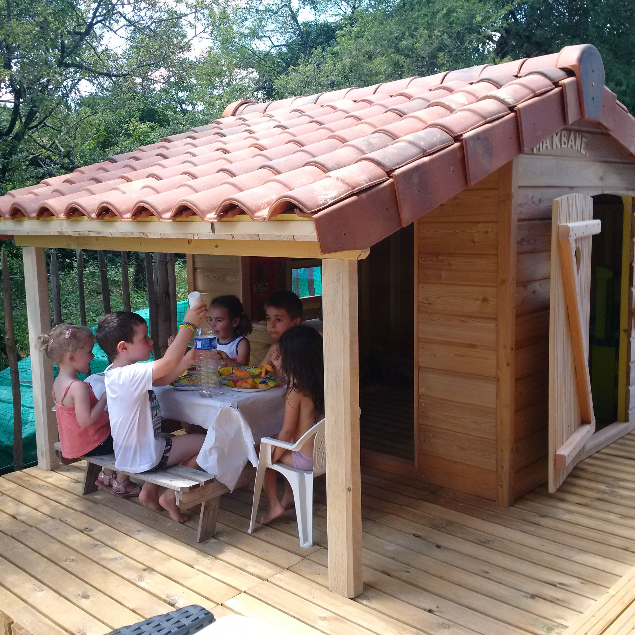 Pittoresque Plan D'Une Cabane Bois : Cabanes D'Enfants ... dedans Construction D Une Cabane