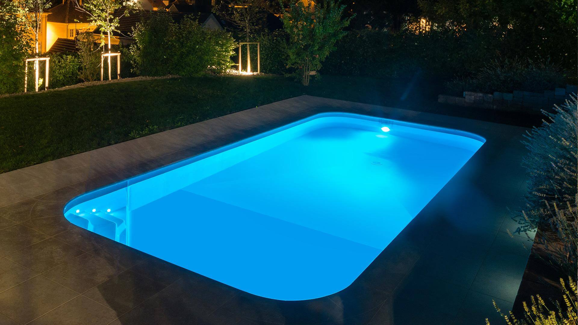 Rechteckiger Pool Sara | Waterair Schwimmbäder dedans Liner Piscine Rectangulaire