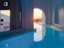 Santorini : Un Coin De Paradis Pour Une Lune De Miel Réussie ... concernant Hotel Santorin Avec Piscine Privée