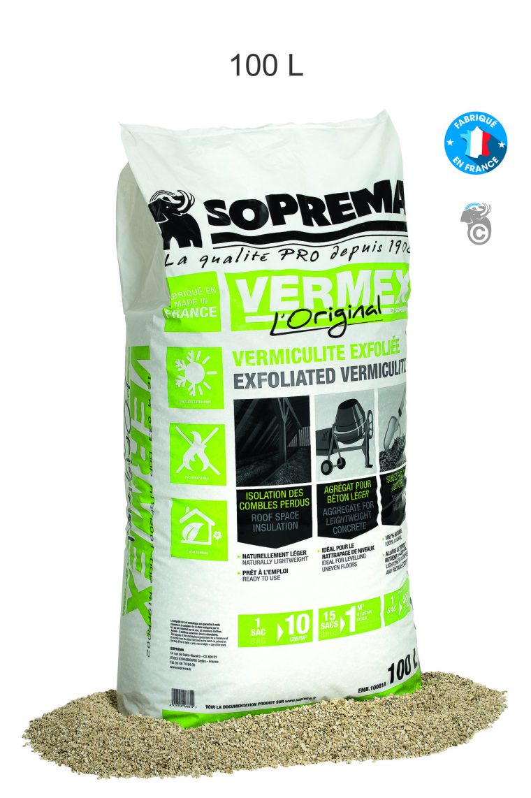 Vermiculite À Souffler/Épandre Soprema, Sac 100L, R En ... concernant Bille Polystyrène Isolation Leroy Merlin Vermiculite À Souffler/Épandre Soprema, Sac 100L, R En ... concernant Bille Polystyrène Isolation Leroy Merlin